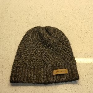 Winter knit hat